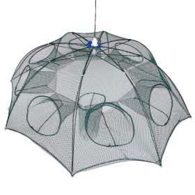 Foldable Fishing Bait Net Trap Crab Net Shrimp Minnow Crawdad Fish Cast Dip Cage Mesh Automatic Contraction